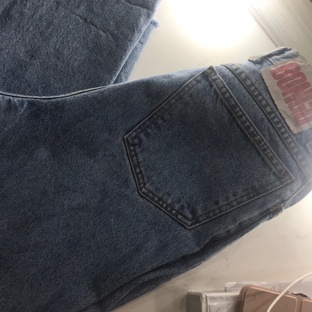 Bongo denim high waisted mom jeans